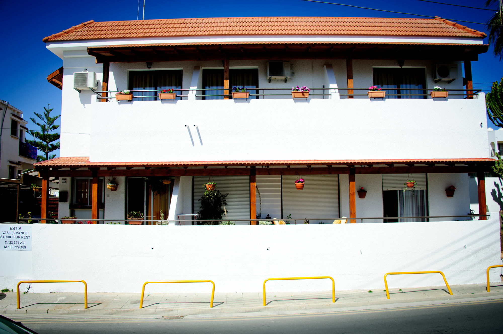 Estia Vasilis Manoli Appartement Agia Napa Buitenkant foto